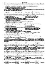 2 Đề kiểm tra 45 phút môn Vật lý Lớp 12